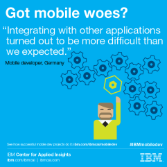 Challenges mobile development projects face & how to overcome them - ibm.com/ibmcai/mobiledev